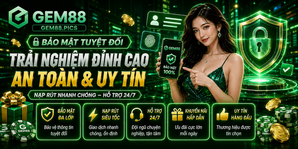 Chính Sách Bảo Mật GEM88 – Quy Trình Thu Thập, Quản Lý Và Bảo Vệ Dữ Liệu Hội Viên