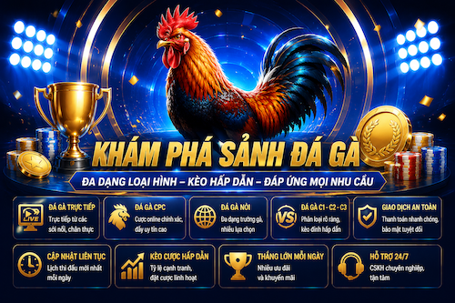 Các loại hình đá gà GEM88 với nhiều trận đấu trực tuyến và phong cách theo dõi khác nhau