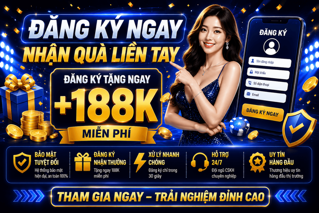Các bước đăng ký GEM88 cho người mới, điền thông tin và xác nhận tài khoản