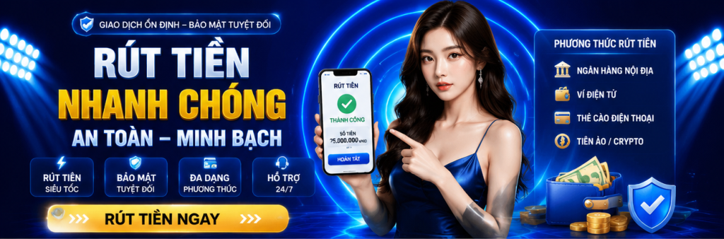 Hướng dẫn rút tiền GEM88, kiểm tra tài khoản ngân hàng, số dư khả dụng và thông tin giao dịch