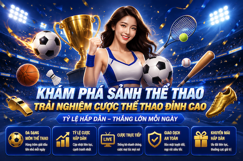 Sảnh thể thao GEM88 hiển thị trận đấu, lịch thi đấu và nhiều lựa chọn kèo trực tuyến